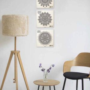 Quadretto in Legno con Mandala