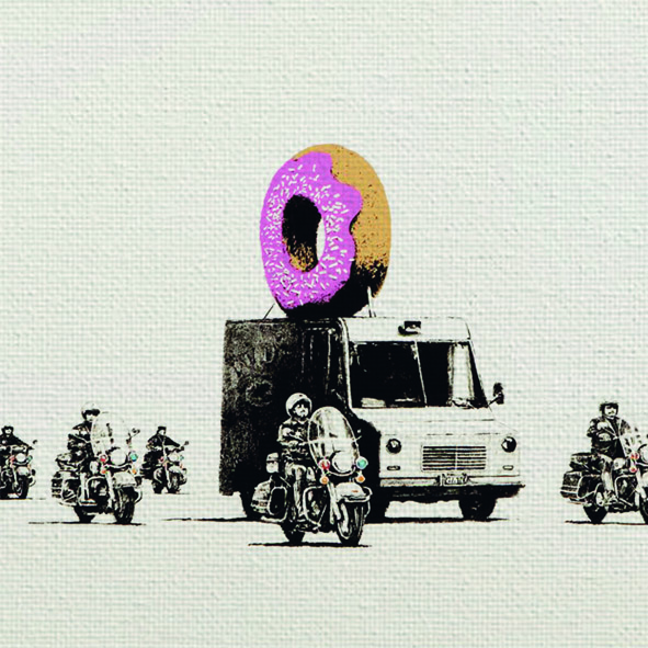 Quadretto con cavaletto stile Bascky - immagine 14